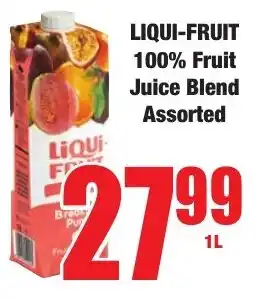 Boxer Superstores LIQUI-FRUIT 100% Fruit Juice Blend Assorted offer