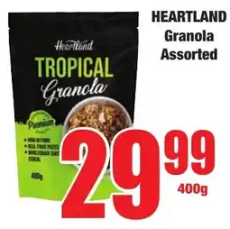 Boxer Superstores HEARTLAND Granola Assorted offer