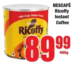 Boxer Superstores NESCAFÈ Ricoffy Instant Coffee offer