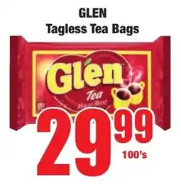 Boxer Superstores GLEN Tagless Tea Bags offer