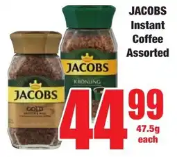 Boxer Superstores JACOBS Instant Coffee Assorted offer