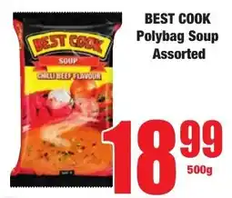 Boxer Superstores BEST COOK Polybag Soup Assorted offer