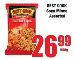 Boxer Superstores BEST COOK Soya Mince Assorted offer