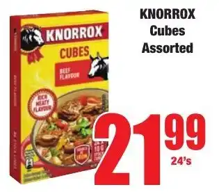 Boxer Superstores KNORROX Cubes Assorted offer