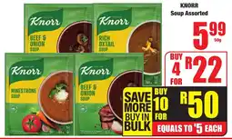 Boxer Superstores KNORR Soup Assorted offer