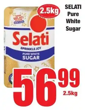 Boxer Superstores SELATI Pure White Sugar offer