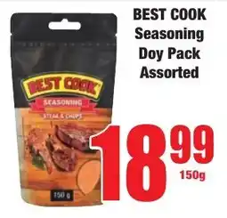 Boxer Superstores BEST COOK Seasoning Doy Pack Assorted offer