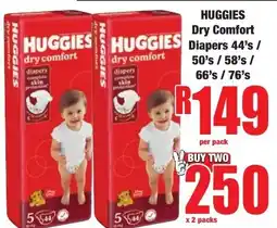 Boxer Superstores HUGGIES Dry Comfort Diapers offer