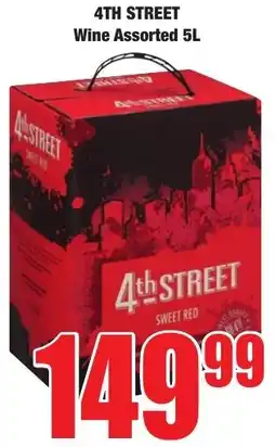 Boxer Superstores 4TH STREET Wine Assorted offer