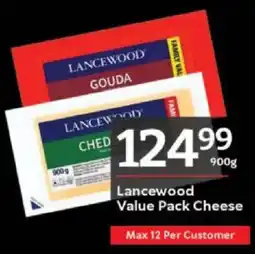 Oxford Freshmarket Lancewood Value Pack Cheese offer