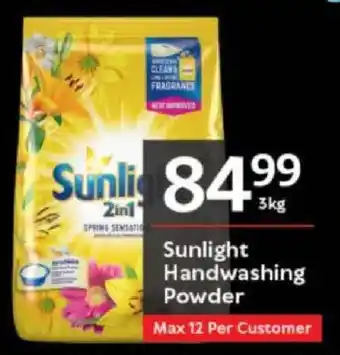 Oxford Freshmarket Sunlight Handwashing Powder offer