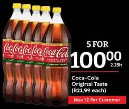 Oxford Freshmarket Coca-Cola Original Taste offer