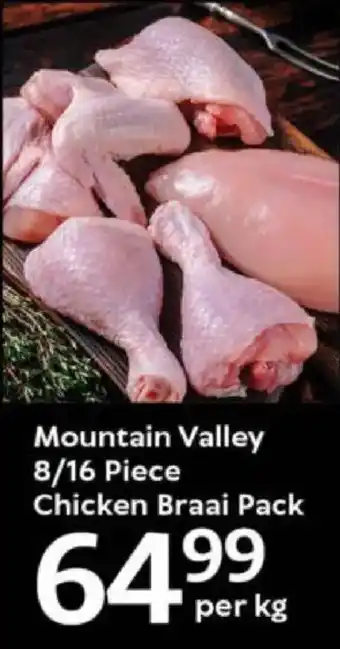 Oxford Freshmarket Mountain Valley Chicken Braai Pack offer