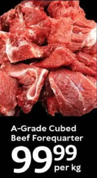 Oxford Freshmarket A-Grade Cubed Beef Forequarter offer