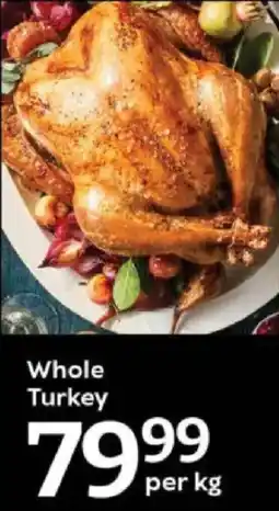 Oxford Freshmarket Whole Turkey offer