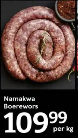 Oxford Freshmarket Namakwa Boerewors offer