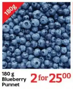 Oxford Freshmarket Blueberry Punnet offer
