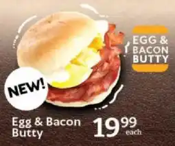Oxford Freshmarket Egg & Bacon Butty offer