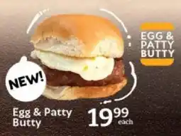 Oxford Freshmarket Egg & Patty Butty offer