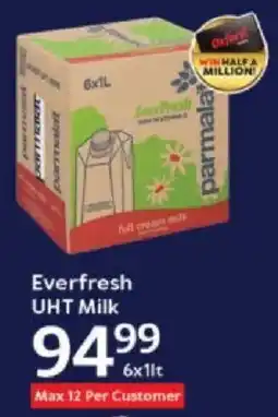Oxford Freshmarket Everfresh UHT Milk offer