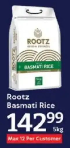 Oxford Freshmarket Rootz Basmati Rice offer