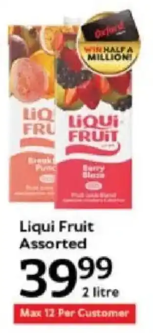 Oxford Freshmarket Liqui Fruit Assorted offer