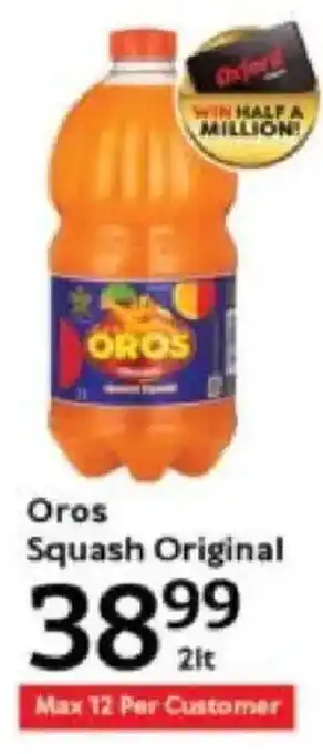 Oxford Freshmarket Oros Squash Original offer