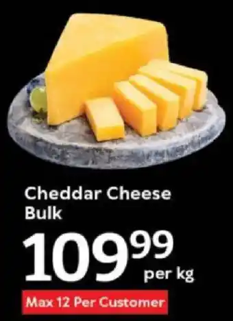 Oxford Freshmarket Cheddar Cheese Bulk offer
