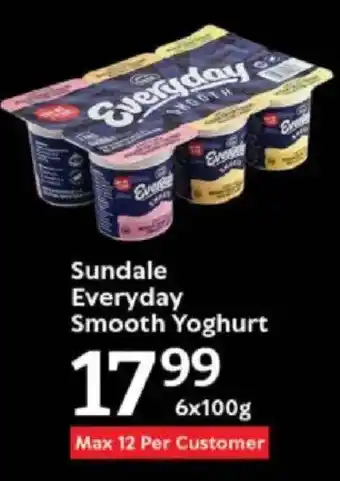 Oxford Freshmarket Sundale Everyday Smooth Yoghurt offer