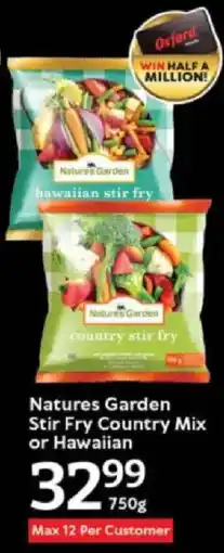 Oxford Freshmarket Natures Garden Stir Fry Country Mix or Hawaiian offer