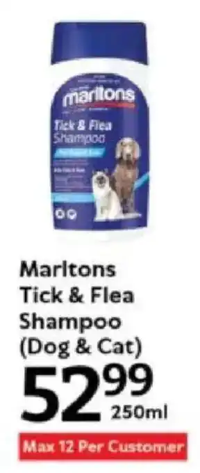 Oxford Freshmarket Marltons Tick & Flea Shampoo offer