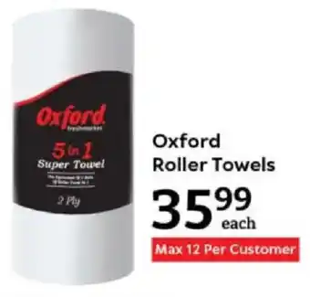 Oxford Freshmarket Oxford Roller Towels offer