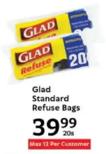 Oxford Freshmarket Glad Standard Refuse Bags offer