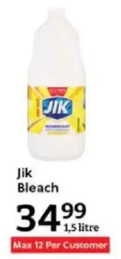 Oxford Freshmarket Jik Bleach offer
