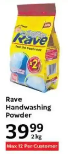 Oxford Freshmarket Rave Handwashing Powder offer