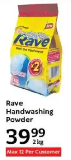 Oxford Freshmarket Rave Handwashing Powder offer