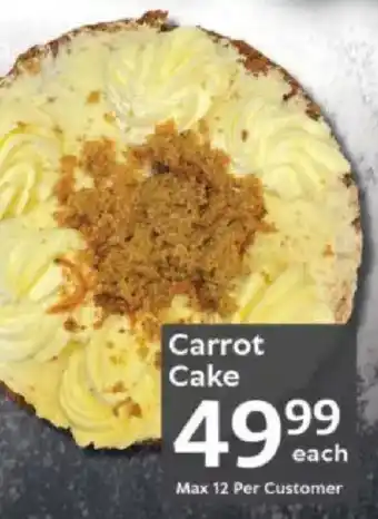Oxford Freshmarket Carrot Cake offer