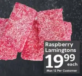 Oxford Freshmarket Raspberry Lamingtons offer