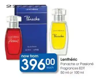 Clicks Lenthéric Panache or Passioné Fragrances EDT offer