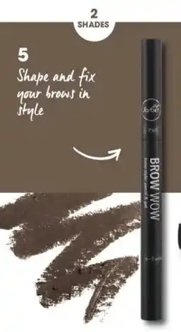Clicks Sorbet Brow Wow Brow Styler Pencil & Gel offer