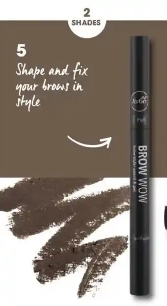 Clicks Sorbet Brow Wow Brow Styler Pencil & Gel offer