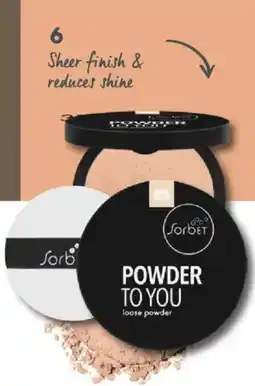 Clicks Sorbet Powder To You Loose Powder offer