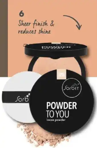 Clicks Sorbet Powder To You Loose Powder offer