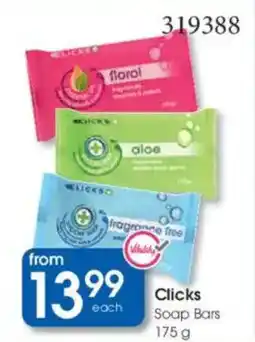Clicks Clicks Soap Bars offer