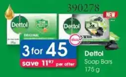 Clicks Dettol Soap Bars offer