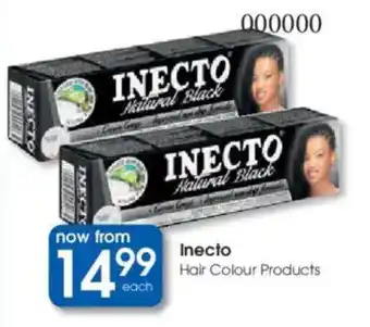 Clicks Inecto Hair Colour Products offer