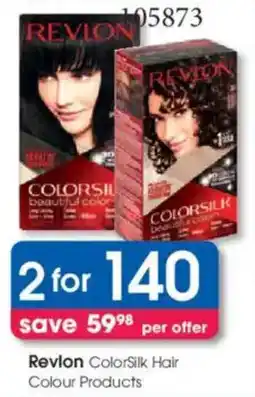Clicks Revlon ColorSilk Hair Colour Products offer