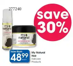 Clicks My Natural Hair Haircare Products offer