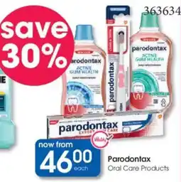 Clicks Parodontax Oral Care Products offer