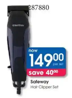 Clicks Safeway Hair Clipper Set offer